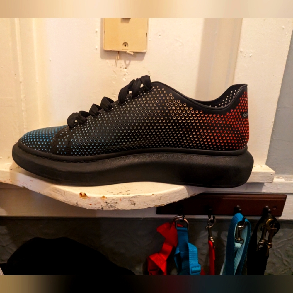 Multi coloured  Alexander MCqueen size us15 mens shoes